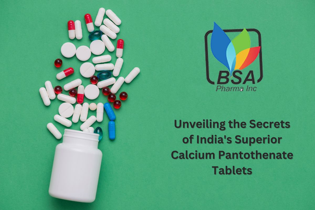 Unlocking India's Superior Calcium Pantothenate Tablets: Unveiling the ...